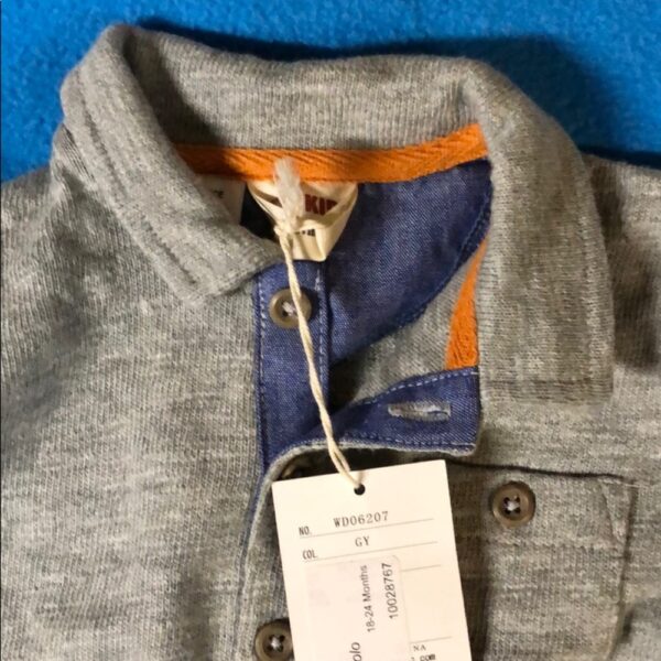 Long sleeved boy’s polo
