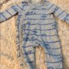 Lightly worn BabyGap footed one piece, 0-3mos