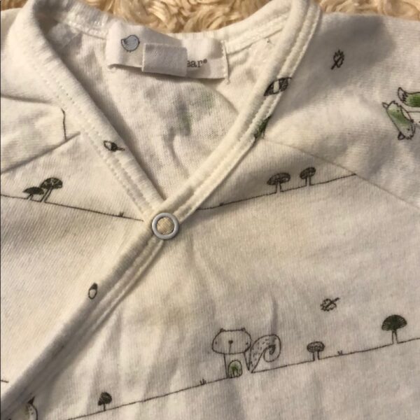 Angel Dear, 2 pc onesie and pant, 3-6mos
