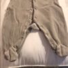 Baby Gap Organic grey velour onesie, newborn