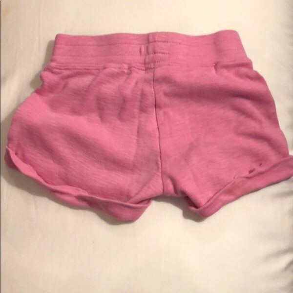 Joules, girl’s cuffed short, pink, 3-4 yr