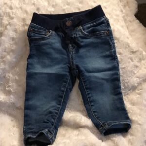Like new, Baby Gap slim fit pull on jeans, 3-6mos