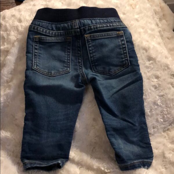 Like new, Baby Gap slim fit pull on jeans, 3-6mos