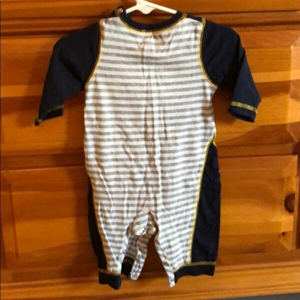 LeTop onesie with animal bus, 3 mos
