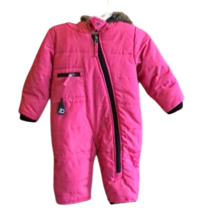 Like new, Kushie’s Blue Banana snowsuit, size 12mo