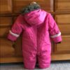 Like new, Kushie’s Blue Banana snowsuit, size 12mo