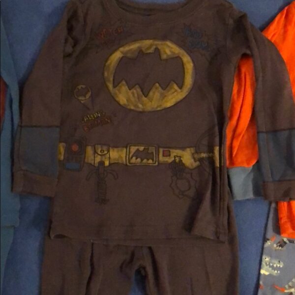 3 prs boys pjs, BabyGap and Hatley, size 2