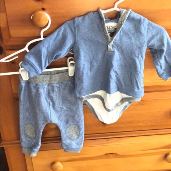 Kapital K, 3-6mos, matching set, pants/bodysuit