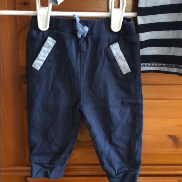 Like new, Bloomie baby 2 pc boys set, 3 mos