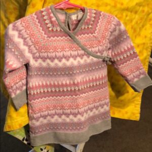 Angel Dear, girl’s sweater dress/tunic, 12-18 mos