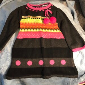 Hartstrings girl’s sweater dress, 24 mos