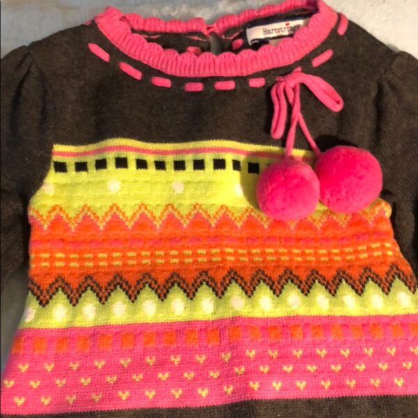 Hartstrings girl’s sweater dress, 24 mos