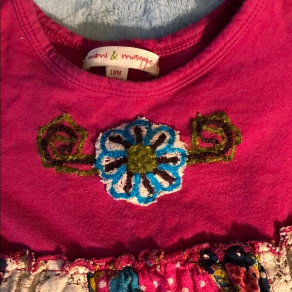 Mimi & Maggie girl’s asymmetrical dress, 18 mos
