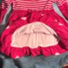 Deux par Deux, pink sweater dress, 18 mos