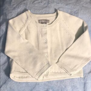 Baby Gap, mint green lightweight cardigan, 6-12mos