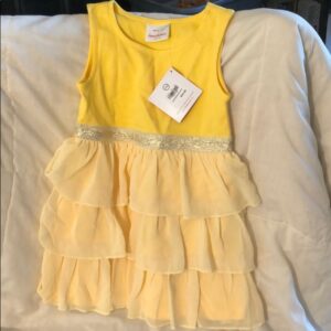 NWT, Hanna Andersson tiered dress, size 4