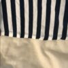 Girl’s navy and white striped tank dress, size 4t