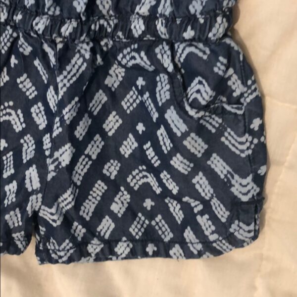 Splendid, girl’s chambray tank romper, size 4t