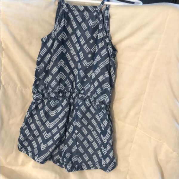 Splendid, girl’s chambray tank romper, size 4t