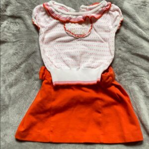 2 pc Janie & jack skirt and sweater, 3-6 months