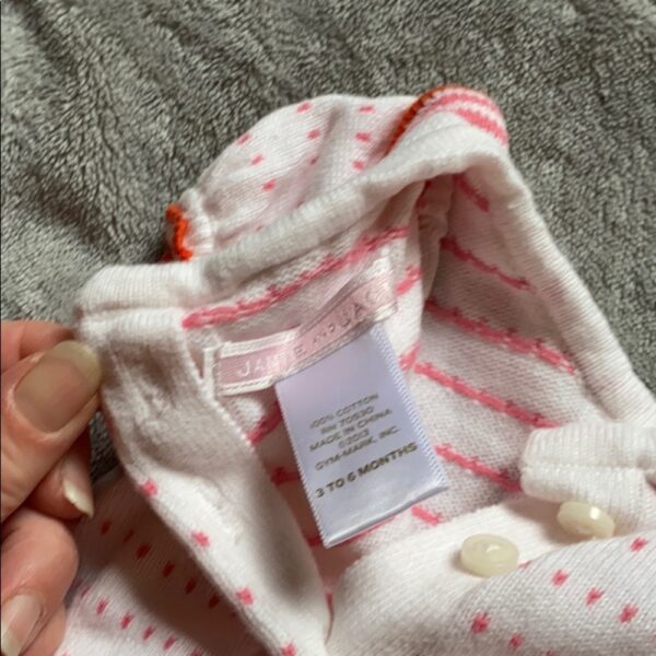 2 pc Janie & jack skirt and sweater, 3-6 months