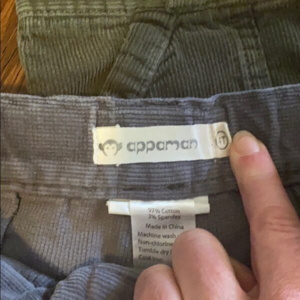 2 prs of boys Appaman corduroy pants, size 4t