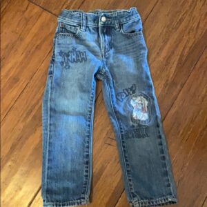 Pr of boys Gap jeans by Junk Food, size 3t