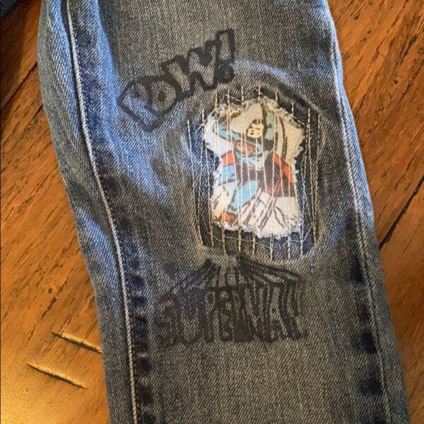 Pr of boys Gap jeans by Junk Food, size 3t