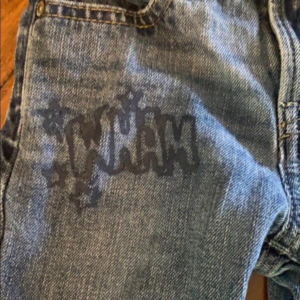 Pr of boys Gap jeans by Junk Food, size 3t