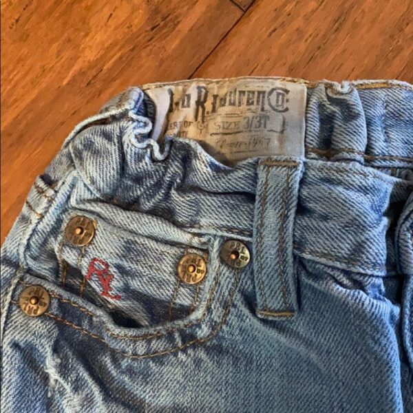 Pr of Polo Ralph Lauren boys jeans, size 3t