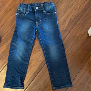 Pr of boys Gap jeans, dark wash, skinny, size 3t