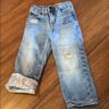 Pr of boys jersey lined Gap jeans by Junk Food, 3t