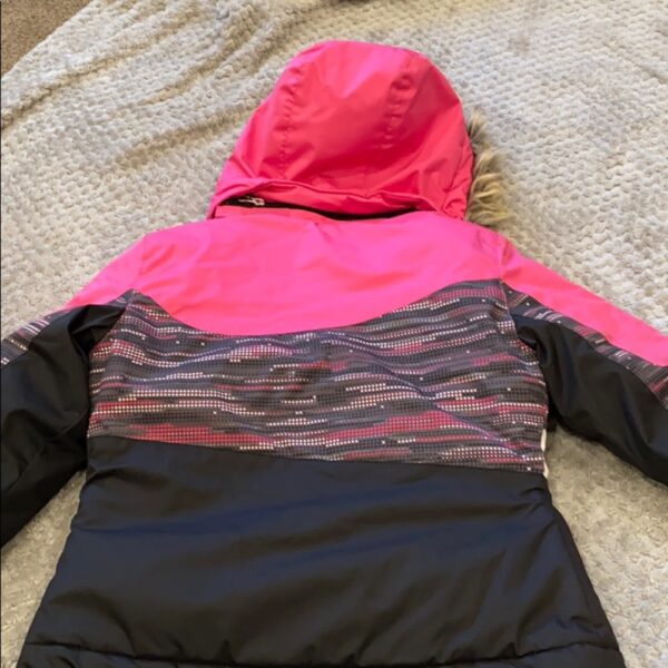 Girls Free Country quilted winter coat, size 4