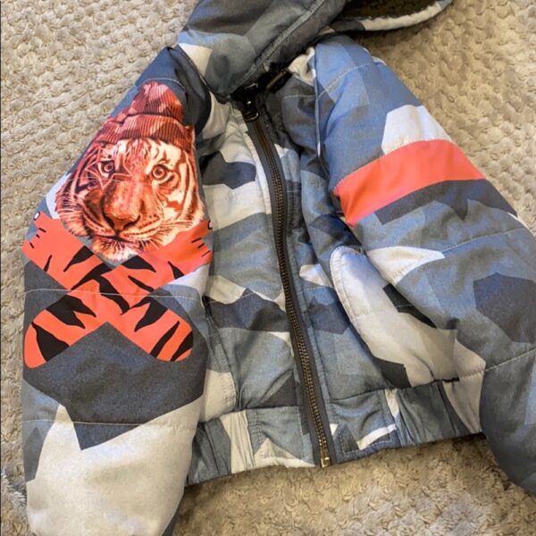 Boys Paper Wings winter puffer coat, sz 3