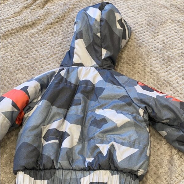 Boys Paper Wings winter puffer coat, sz 3