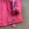 Girls’ pink Spyder ski coat, removable hood, sz 2