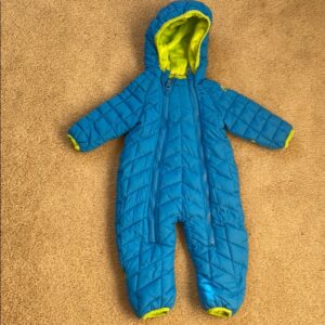 Full body snowsuit by Snowzu, size 3-6 mos