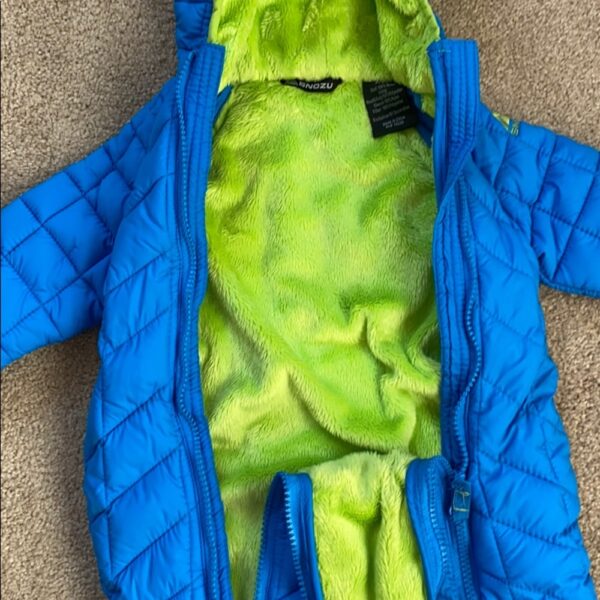 Full body snowsuit by Snowzu, size 3-6 mos
