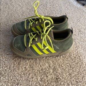Like new, Pr of Adidas Daroga, size 10 1/2 boys