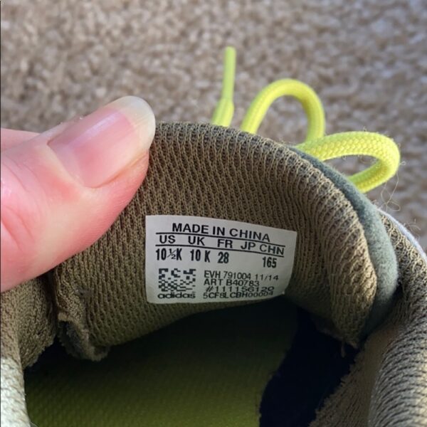 Like new, Pr of Adidas Daroga, size 10 1/2 boys