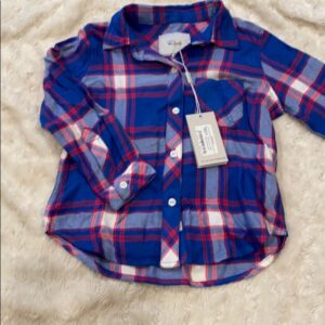 NWT girl’s super soft flannel by Rails, size 4-5
