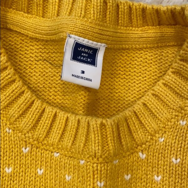 Janie & Jack sweater and cords set, size 3 yrs
