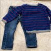 H & M, boy’s sweater (1 1/2-2yr) and jeans (2-3yr)