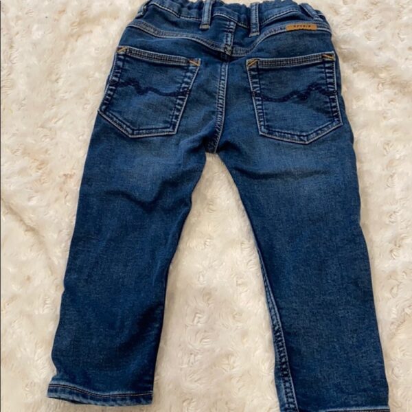 H & M, boy’s sweater (1 1/2-2yr) and jeans (2-3yr)