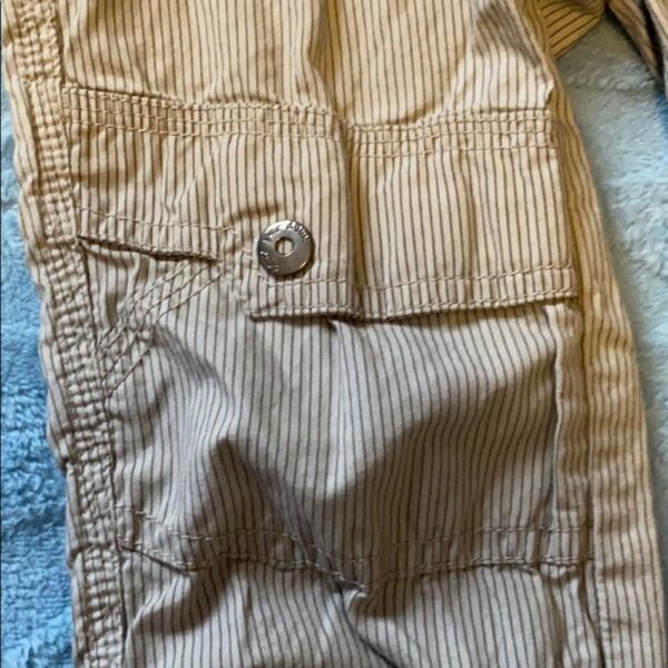Deux Par Deux, tshirt and cargo pants set, size 3