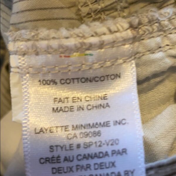 Deux Par Deux, tshirt and cargo pants set, size 3