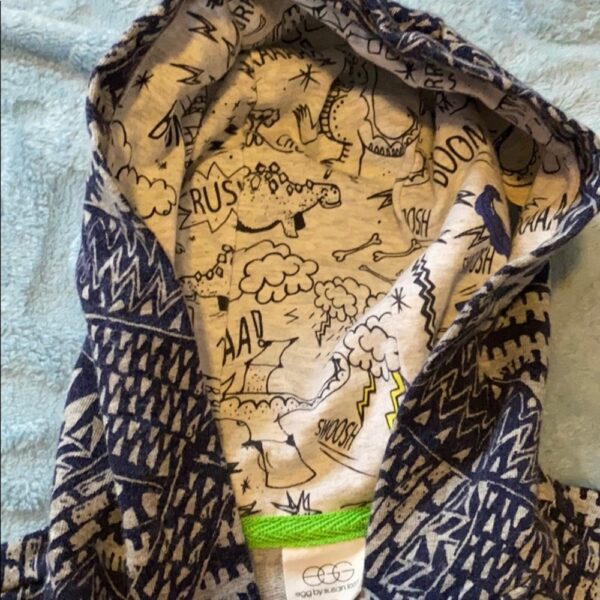 EGG Baby, boy’s zip up hoodie, size 3