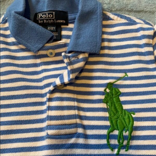 Striped big pony Polo by Ralph Lauren, size 2T