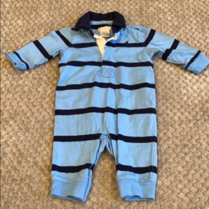 Ralph Lauren, long onesie, size 3 mos