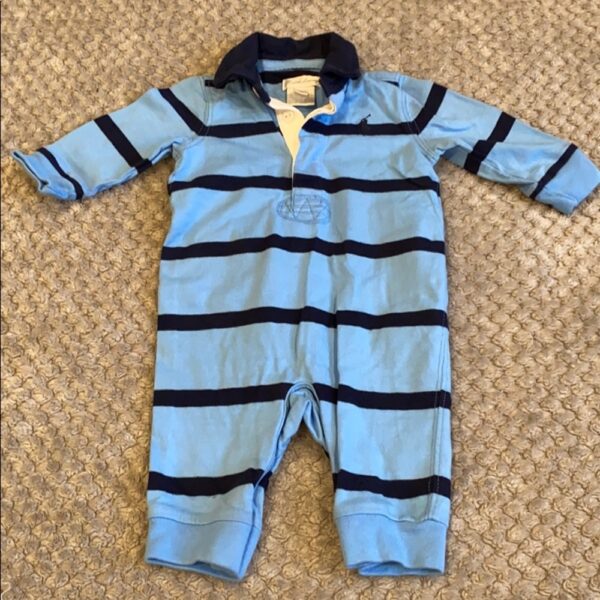 Ralph Lauren, long onesie, size 3 mos